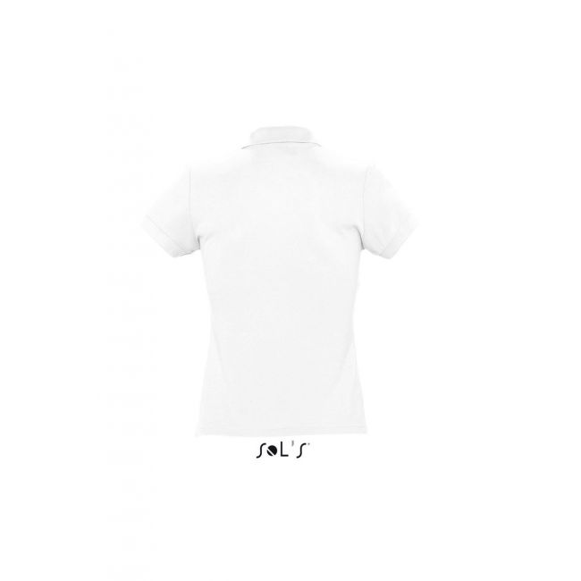 Sol's passion - women's polo shirt culoare white marimea l