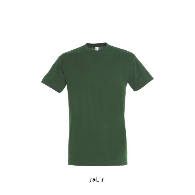 Sol's regent - unisex round collar t-shirt culoare bottle green marimea m