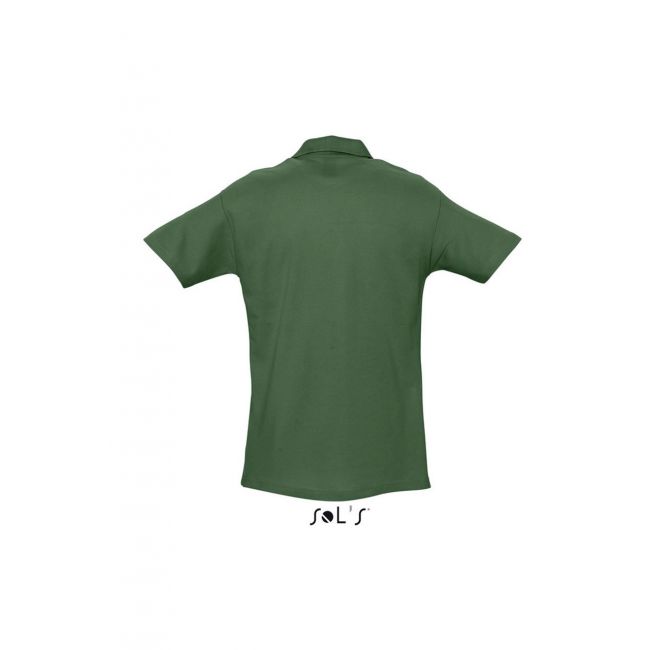 Sol's spring ii - men’s pique polo shirt culoare golf green marimea s