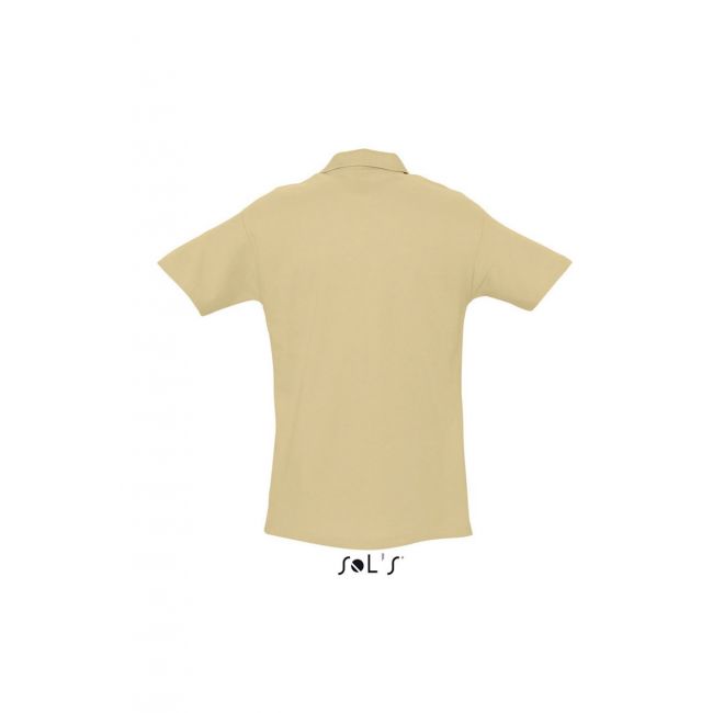 Sol's spring ii - men’s pique polo shirt culoare sand marimea 2xl