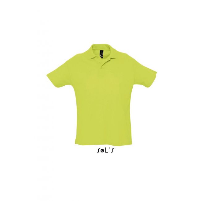 Sol's summer ii - men's polo shirt culoare apple green marimea 2xl