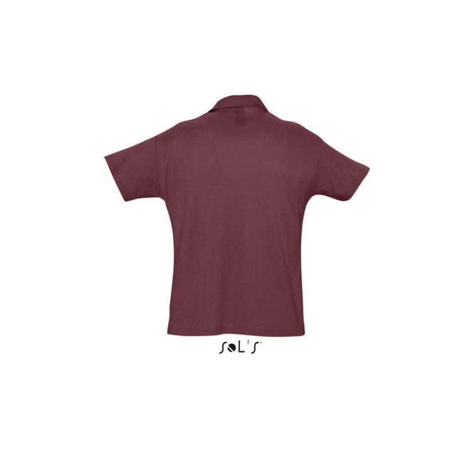 Sol's summer ii - men's polo shirt culoare burgundy marimea s