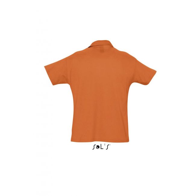 Sol's summer ii - men's polo shirt culoare orange marimea l