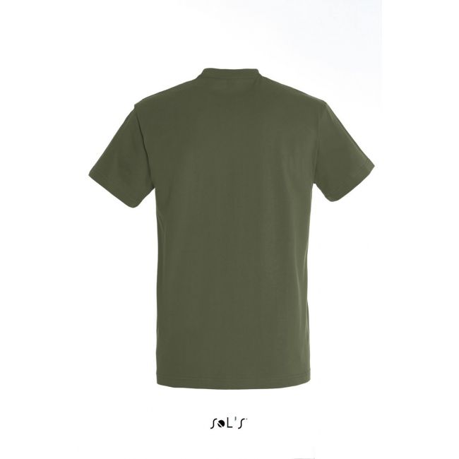 Sol's imperial - men's round collar t-shirt culoare army marimea m