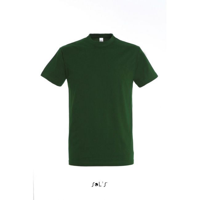 Sol's imperial - men's round collar t-shirt culoare bottle green marimea m