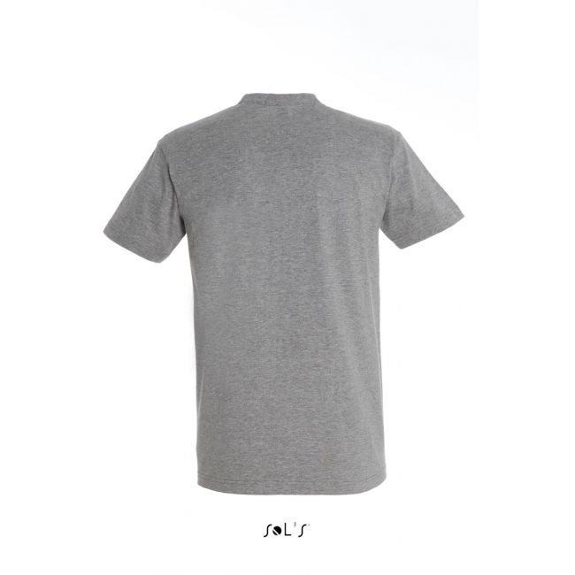 Sol's imperial - men's round collar t-shirt culoare grey melange marimea l