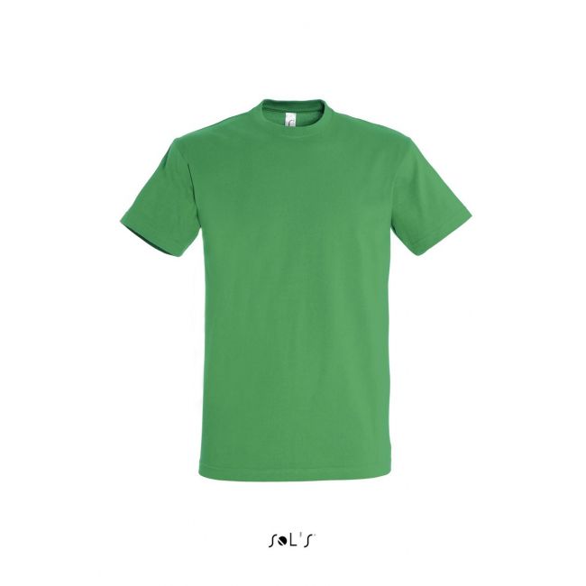 Sol's imperial - men's round collar t-shirt culoare kelly green marimea m