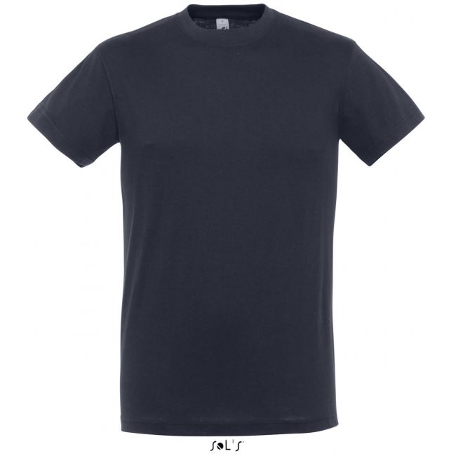 Sol's regent - unisex round collar t-shirt culoare navy marimea 3xl