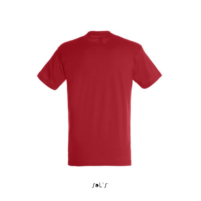 Sol's regent - unisex round collar t-shirt culoare red marimea 3xl