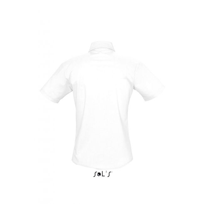 Sol's elite - short sleeve oxford women's shirt culoare white marimea m