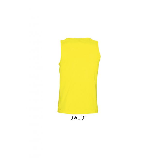 Sol's justin - men's tank top culoare lemon marimea xl