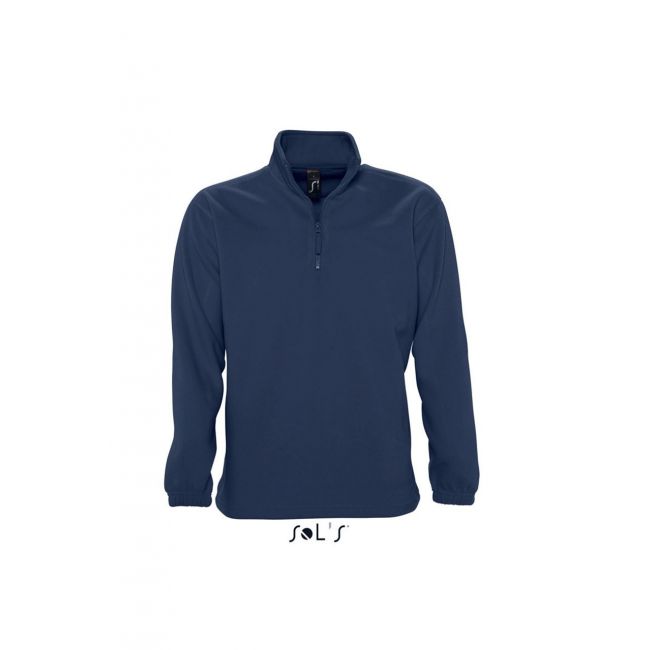 Sol's ness - fleece 1/4 zip sweatshirt culoare navy marimea 3xl