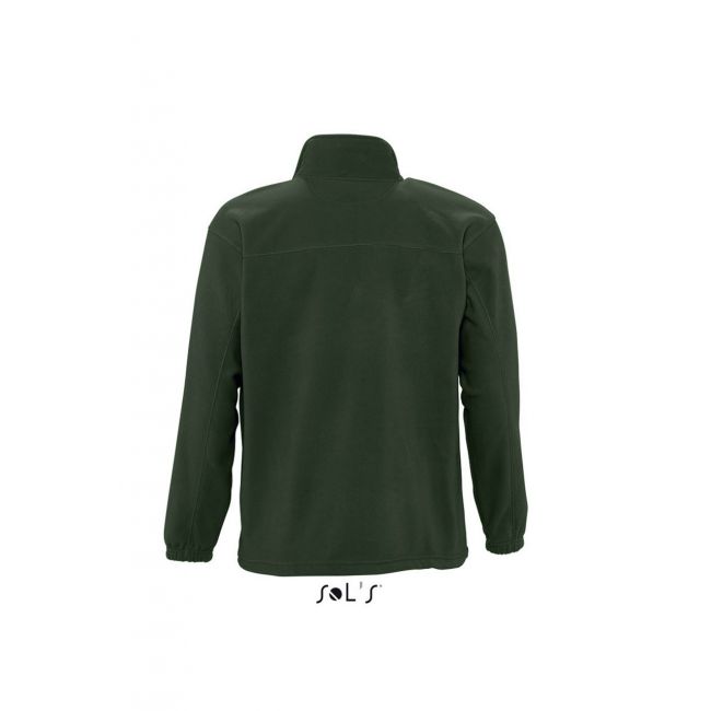 Sol's north men - zipped fleece jacket culoare fir green marimea xs