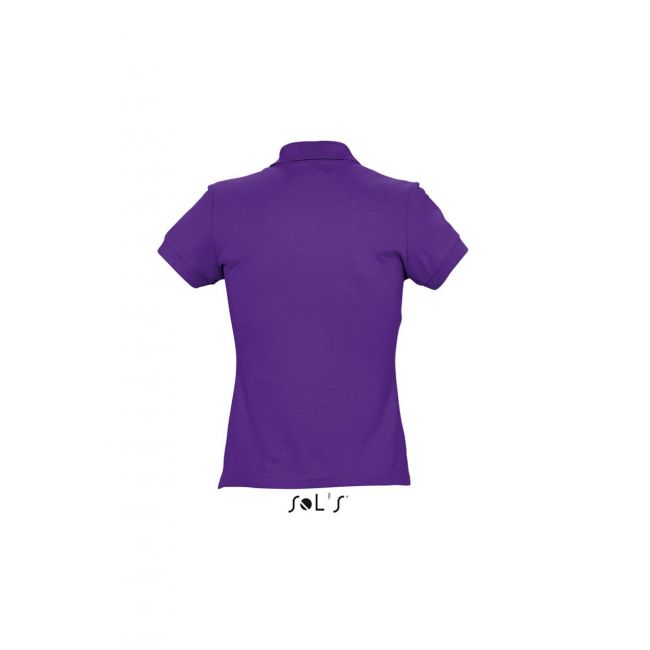 Sol's passion - women's polo shirt culoare dark purple marimea xl