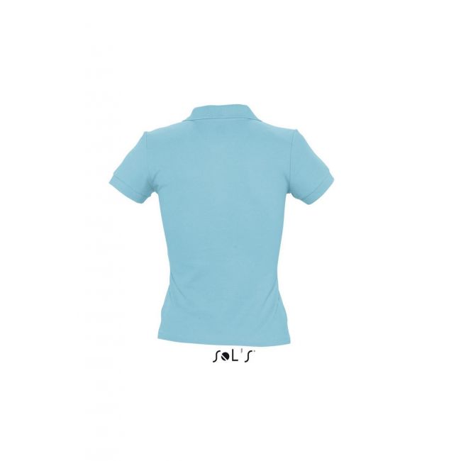 Sol's people - women's polo shirt culoare atoll blue marimea l