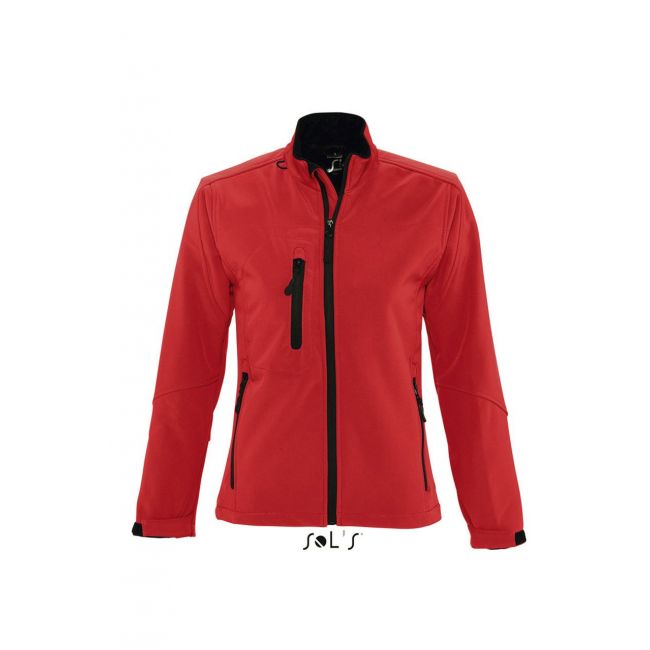 Sol's roxy - women's softshell zipped jacket culoare pepper red marimea s