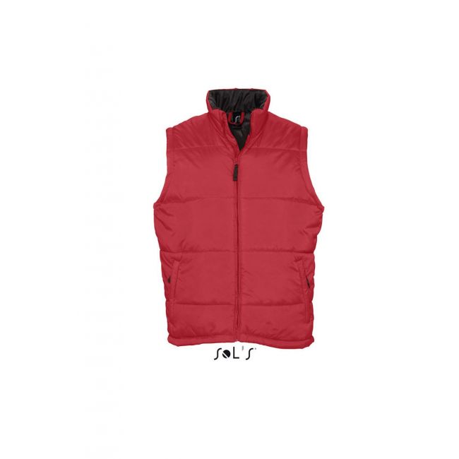 Sol's warm - quilted bodywarmer culoare red marimea xl