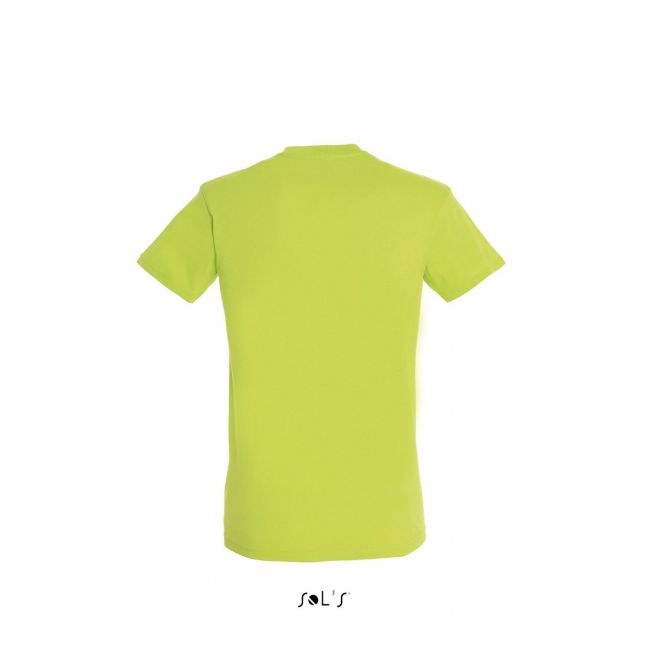 Sol's regent - unisex round collar t-shirt culoare apple green marimea 2xl