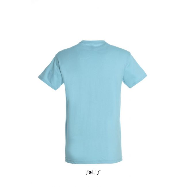 Sol's regent - unisex round collar t-shirt culoare atoll blue marimea m