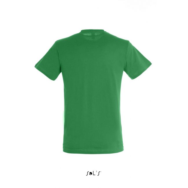 Sol's regent - unisex round collar t-shirt culoare kelly green marimea m