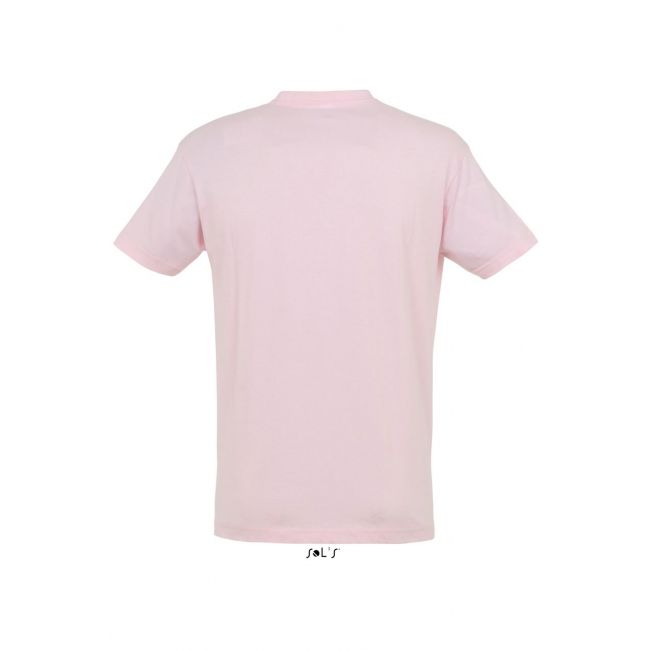 Sol's regent - unisex round collar t-shirt culoare medium pink marimea l