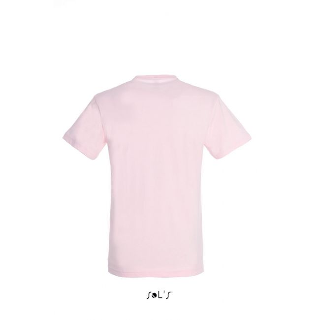 Sol's regent - unisex round collar t-shirt culoare pale pink marimea 2xl