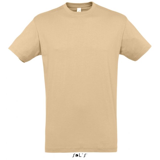 Sol's regent - unisex round collar t-shirt culoare sand marimea s