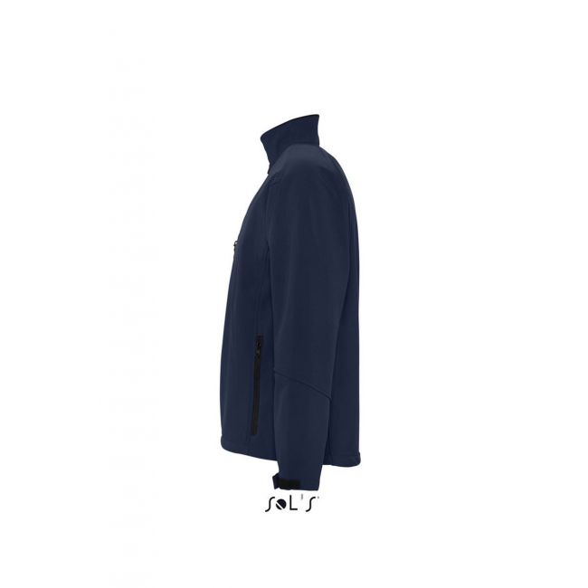Sol's relax - men's softshell zipped jacket culoare abyss blue marimea 3xl