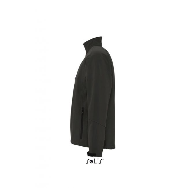 Sol's relax - men's softshell zipped jacket culoare black marimea 3xl
