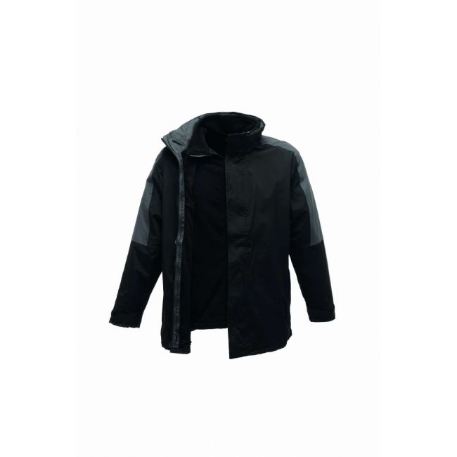 Men's defender iii waterproof 3-in-1 jacket culoare black/seal grey marimea 2xl