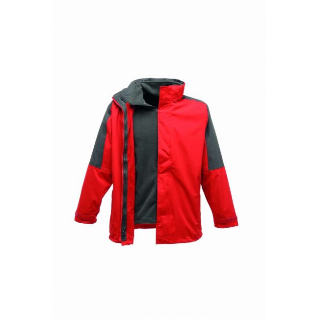 Men's defender iii waterproof 3-in-1 jacket culoare classic red/seal grey marimea 2xl