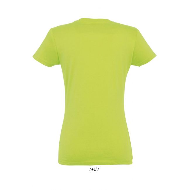 Sol's imperial women - round collar t-shirt culoare apple green marimea m