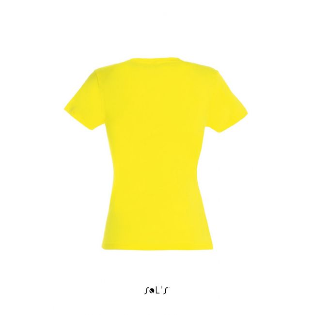 Sol's miss - women’s t-shirt culoare lemon marimea 2xl