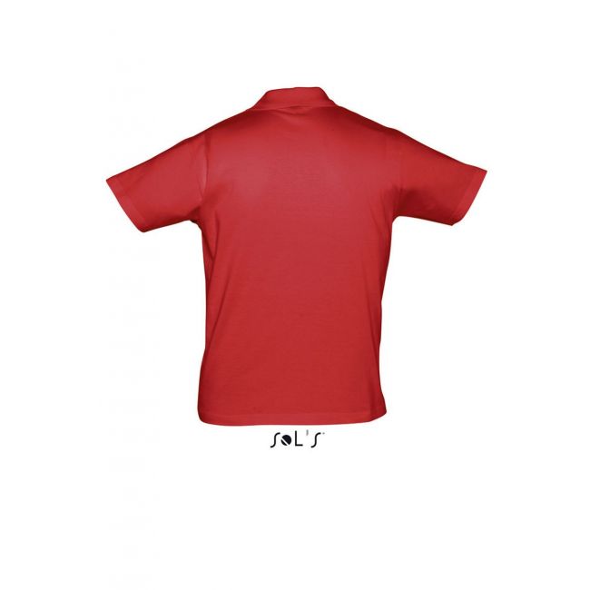 Sol's prescott men - polo shirt culoare red marimea 3xl