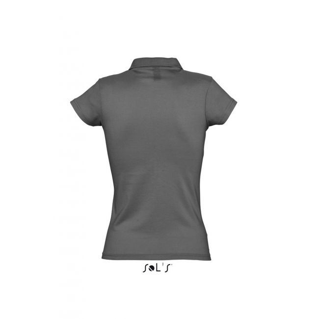 Sol's prescott women - polo shirt culoare dark grey marimea m