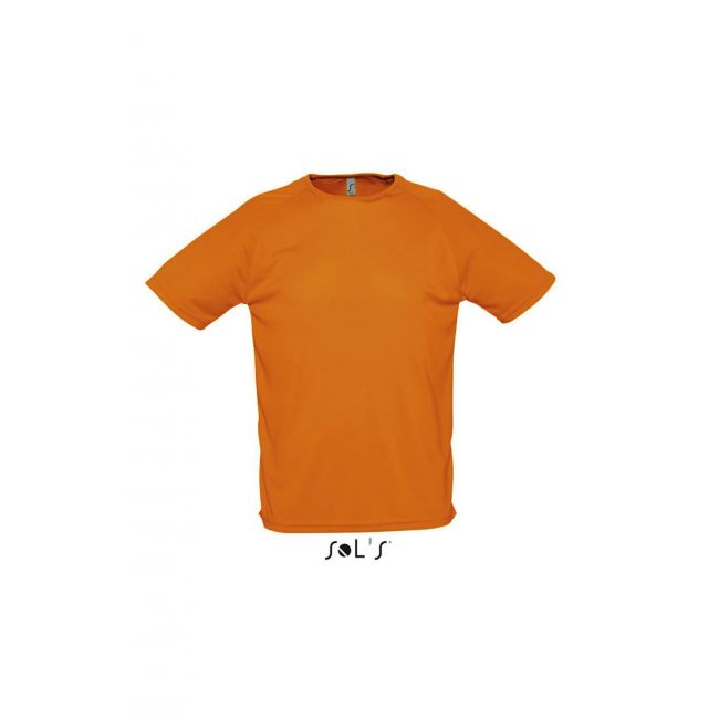 Sol's sporty - raglan sleeved t-shirt culoare orange marimea m