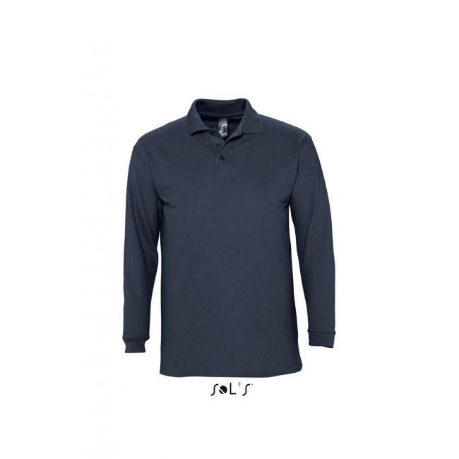 Sol's winter ii - men's polo shirt culoare navy marimea 2xl