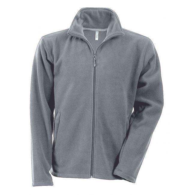 Falco - full zip microfleece jacket culoare convoy grey marimea s