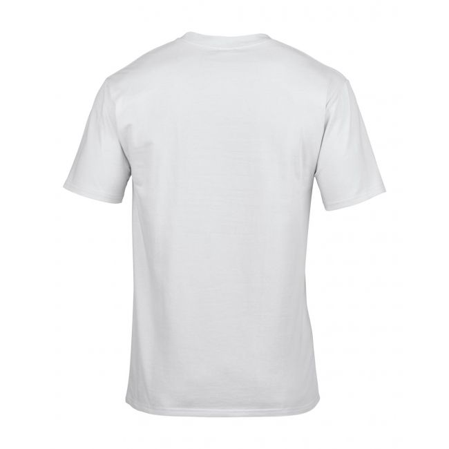 Premium cotton® adult t-shirt culoare white marimea l