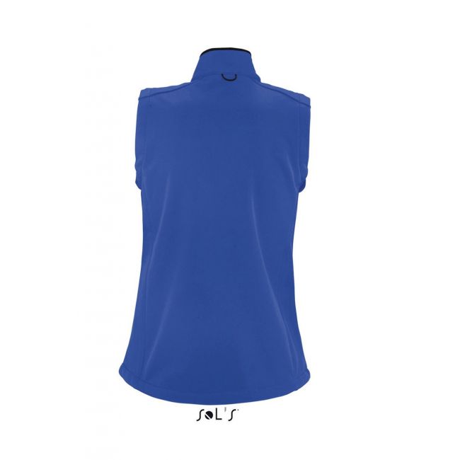 Sol's rallye women - sleeveless softshell jacket culoare royal blue marimea s