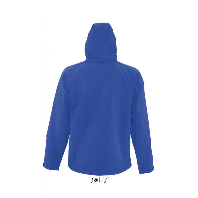 Sol's replay men - hooded softshell culoare royal blue marimea m