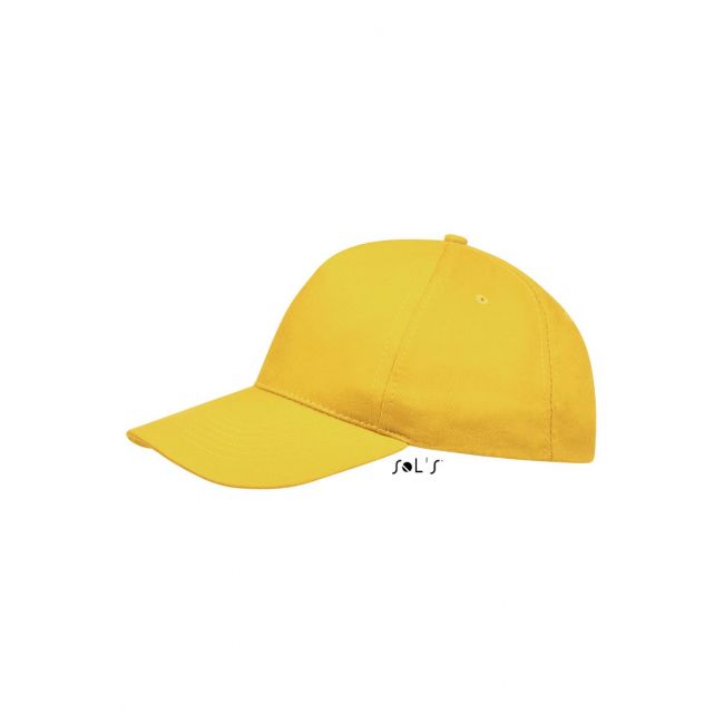 Sol's sunny - five panel cap culoare gold marimea u