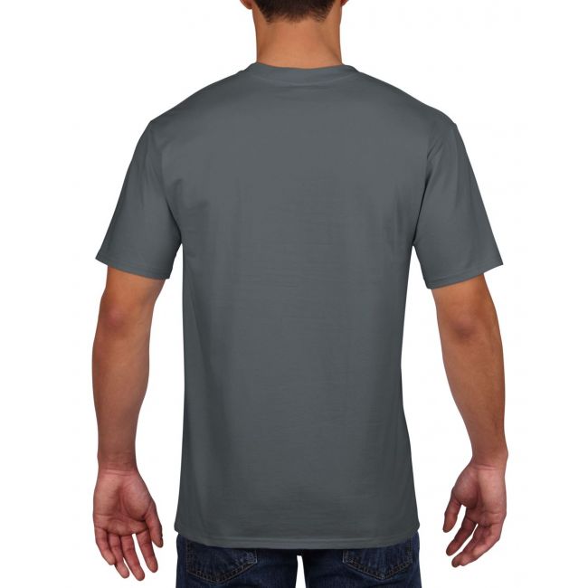 Premium cotton® adult t-shirt culoare charcoal marimea xl