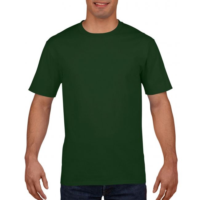 Premium cotton® adult t-shirt culoare forest green marimea m