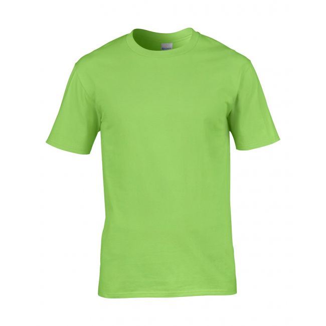 Premium cotton® adult t-shirt culoare lime marimea xl