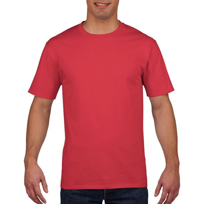 Premium cotton® adult t-shirt culoare red marimea s