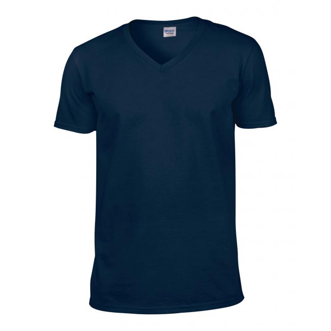 Softstyle® adult v-neck t-shirt culoare navy marimea 2xl