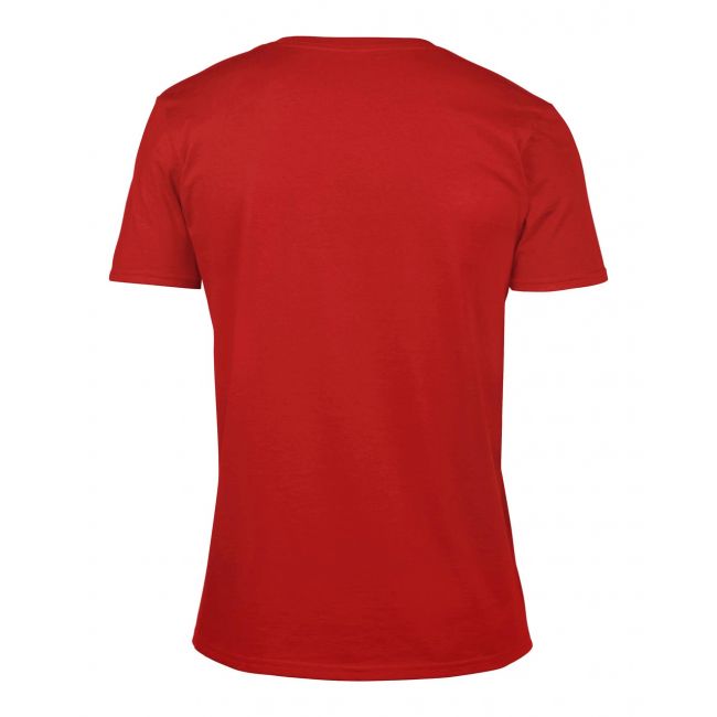 Softstyle® adult v-neck t-shirt culoare red marimea 2xl