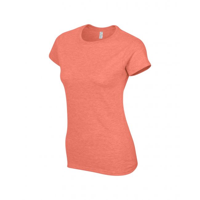 Softstyle® ladies' t-shirt culoare heather orange marimea l