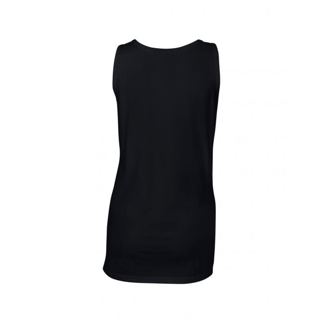 Softstyle® ladies' tank top culoare black marimea m